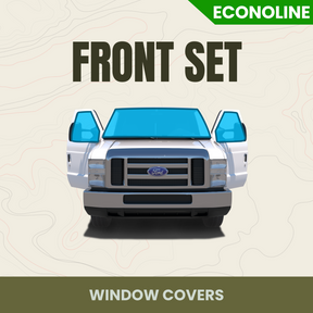 Front Cab Window Cover Set