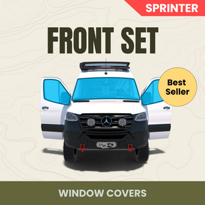 Front Cab Window Cover Set