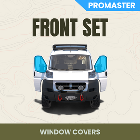 Front Driver & Passenger Window Cover Set