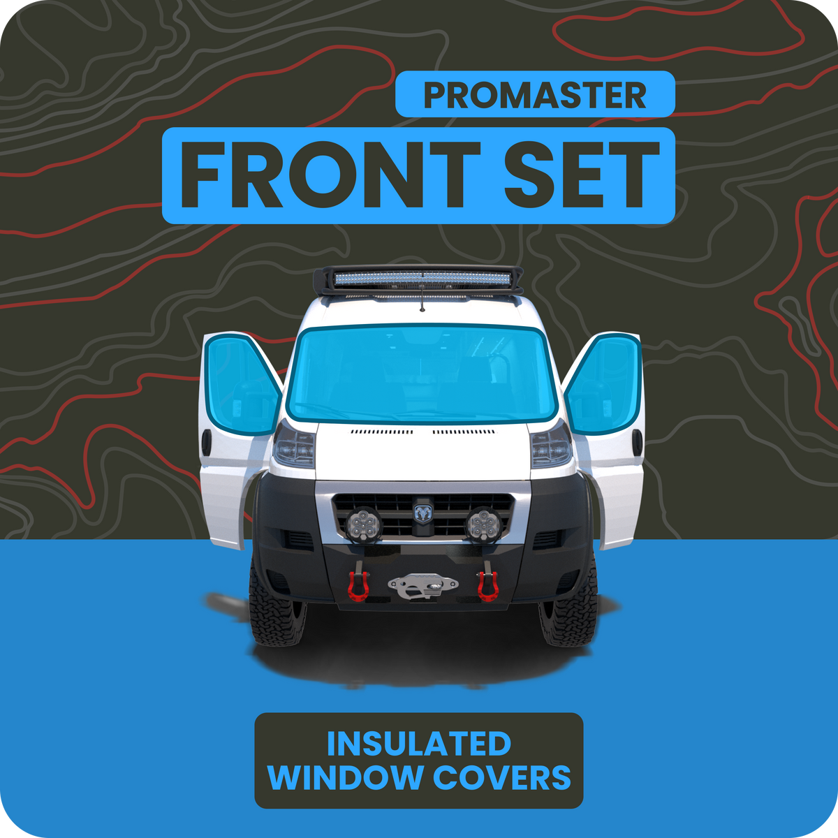 Exclusive: Front Cab Window Cover Set