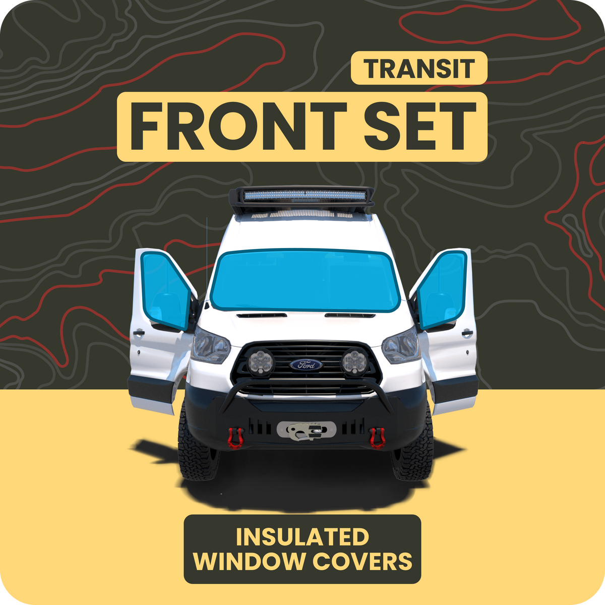 Exclusive: Front Cab Window Cover Set